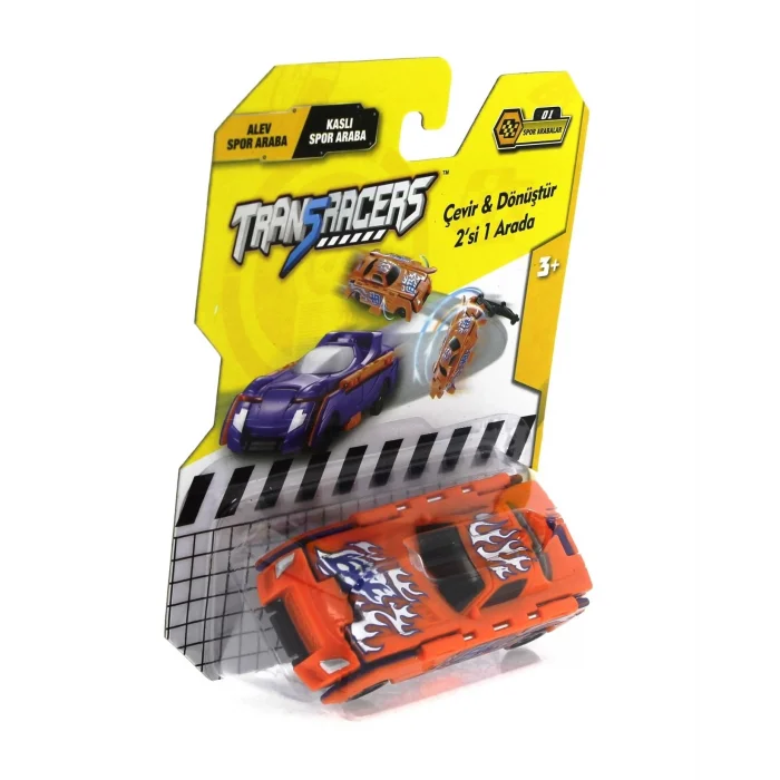  Transracers Dönüşen Araçlar Spor Arabalar Alev / Kaslı