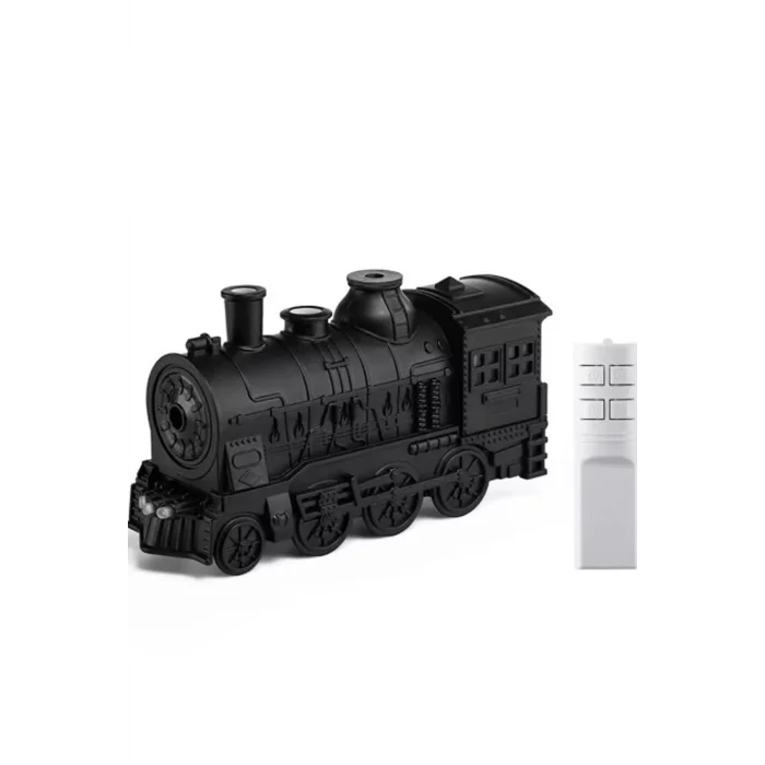 BUĞZ Tren Şeklinde Buharlı Oda Hava Nemlendirici Işık Buhar Makinesi Kumandalı - Lisinya