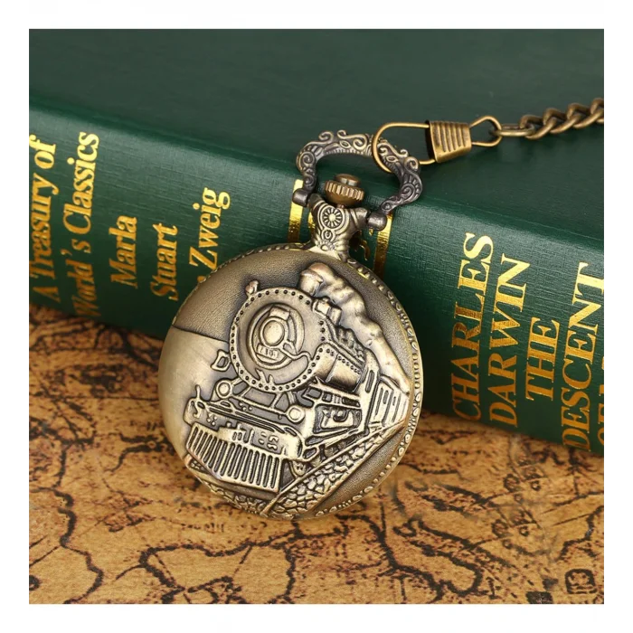 BUĞZ Tren Temalı Köstekli Saat