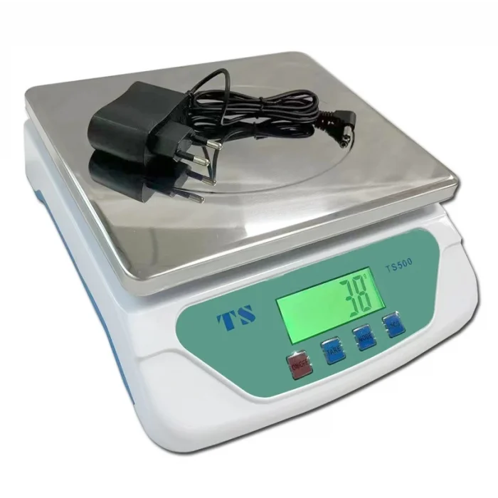 BUĞZ TS-500 Dijital Terazi - LCD Ekran, Dara Alma, Sayım Fonksiyonlu, Yüksek Hassasiyetli Tartım Cihazı ( BUĞZ )
