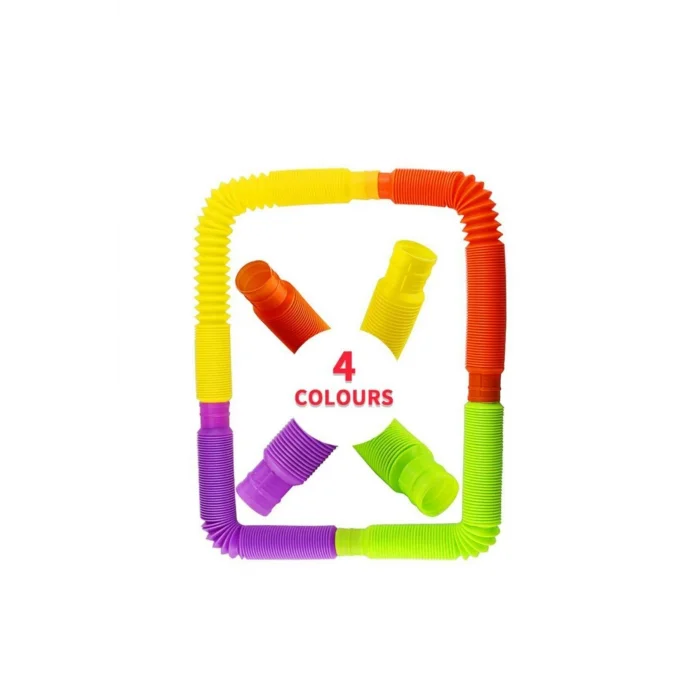 BUĞZ Tubes Anti Stres Duyusal Oyuncak Bubble Fidget  (4 Adet )