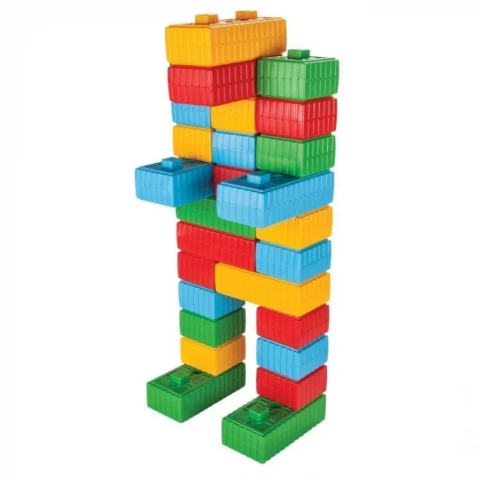  Tuğla Blok ve Araba Seti