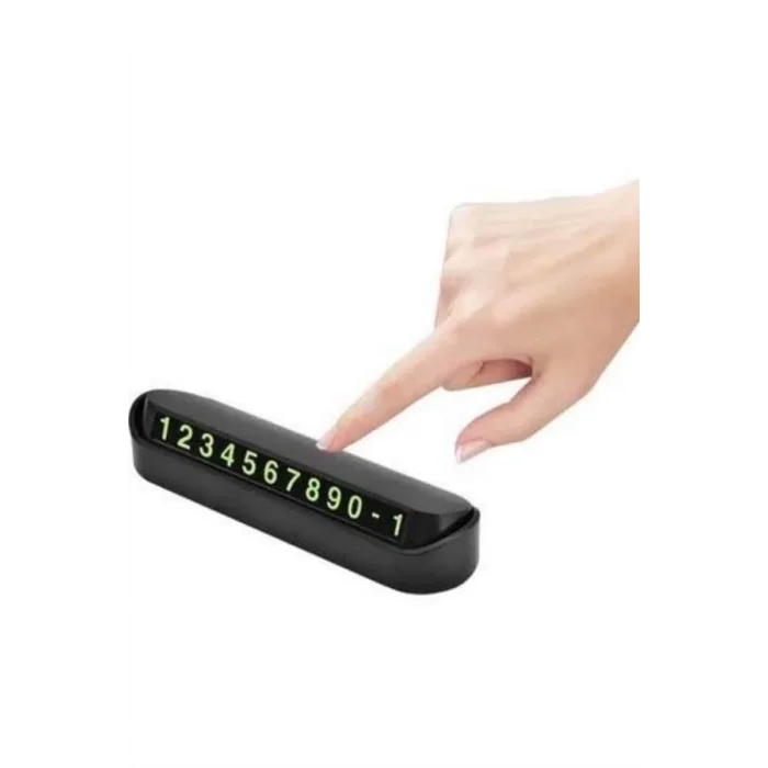  Tüm Araçlara Uyumlu Araç Içi Park Numaratör Oto Araç Numaratör