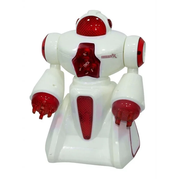  Türkçe Sesli Pilli Robot X Oyuncak