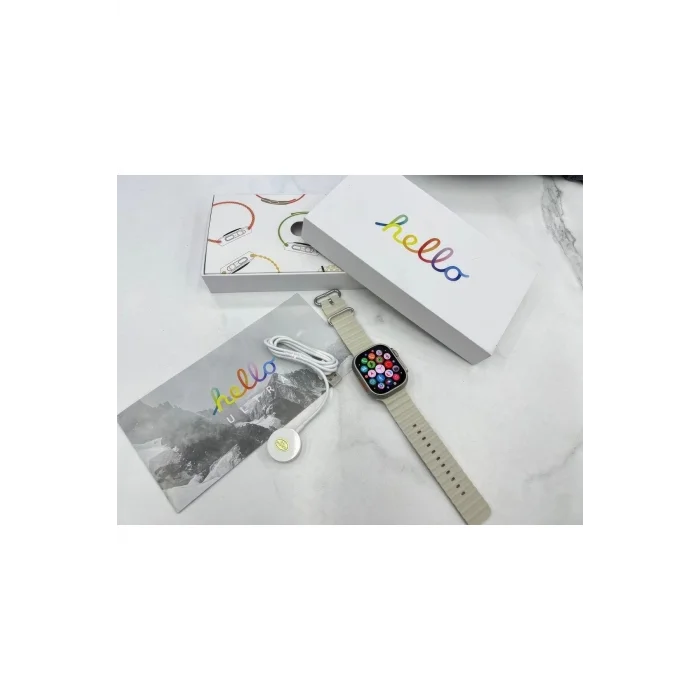 BUĞZ Turuncu Akıllı Saat, AMOLED Ekranlı, 4GB Hafızalı, Nabız ve Uyku Takibi Özellikli