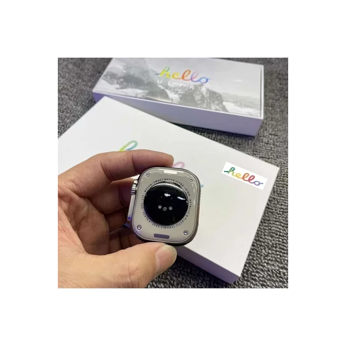BUĞZ Turuncu Akıllı Saat, AMOLED Ekranlı, 4GB Hafızalı, Nabız ve Uyku Takibi Özellikli