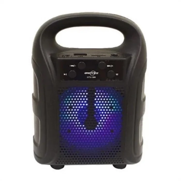  Tutmalı Mini Hoparlör Işıklı Taşınabilir Bluetooth Wireless Radyolu Sd Kart ve USB Girişli Hoparlör