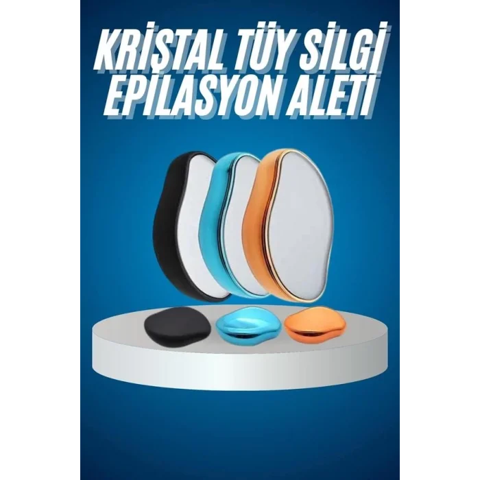  Tüy Silgi Kristal Epilasyon Acısız Ağrısız ve Pratik Epilasyon Aleti