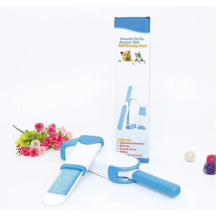 BUĞZ Tüy Toz Temizleyici Fırça Seti 2li Mavi KUTULU