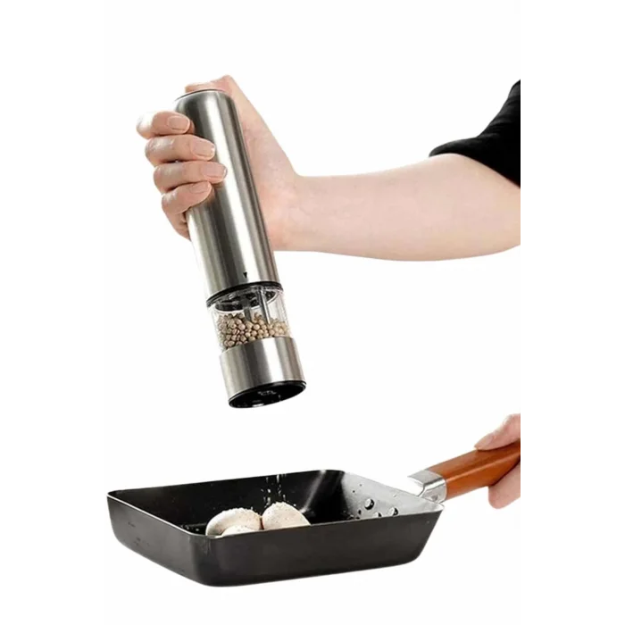  Tuz Baharat Öğütücü Otomatik Baharat Değirmeni Uzun Ömürlü Pratik