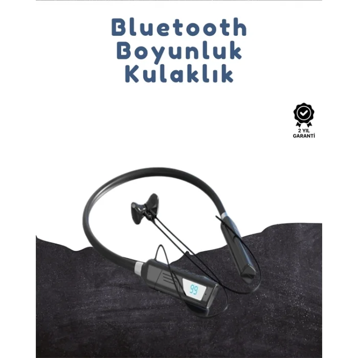  TWS Bluetooth Kulaklık – 100 Saat Bekleme Süresi, Hızlı Şarj