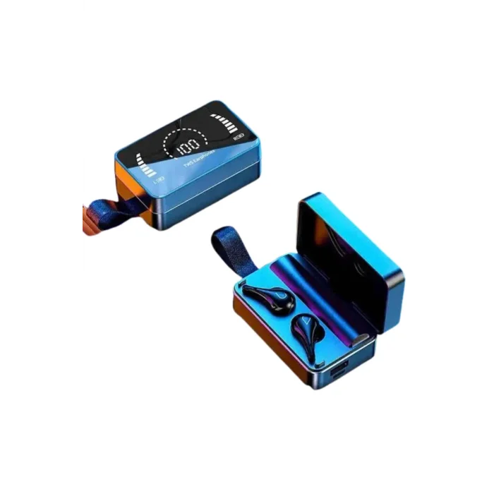  TWS Bluetooth Kulaklık Aynalı Kulaklık Dijital Göstergeli Dokunmatik Kontrol