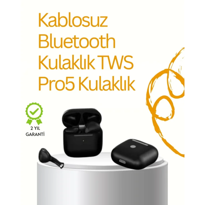  TWS Pro 5 Bluetooth Kulaklık – Gelişmiş Ses Teknolojisi ve Uzun Batarya Ömrü
