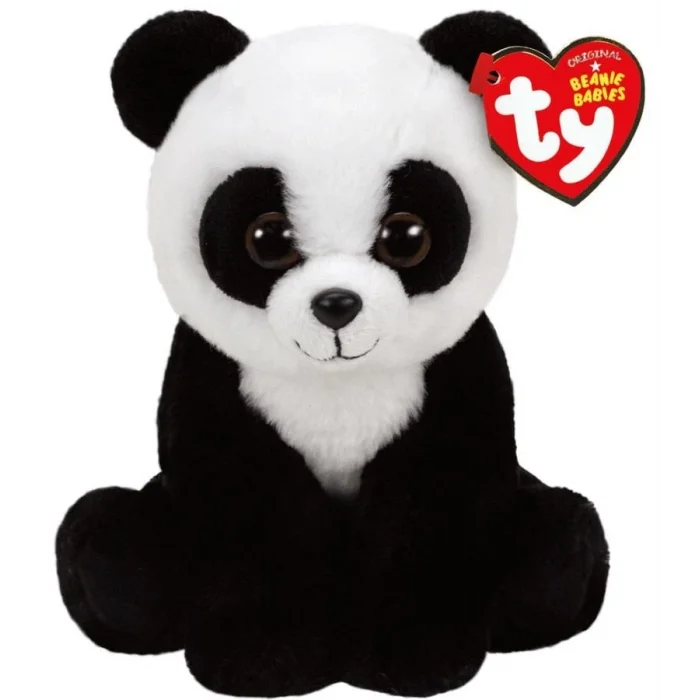  TY Beanie Babies Baboo Panda Peluş 15 Cm