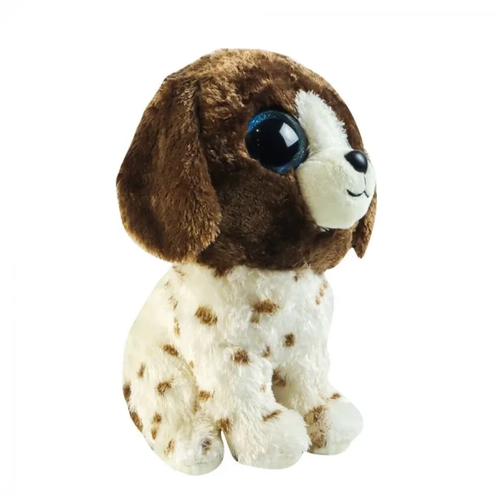BUĞZ TY Beanie Boos Kahverengi Benekli Peluş Köpek Muddles 15 cm