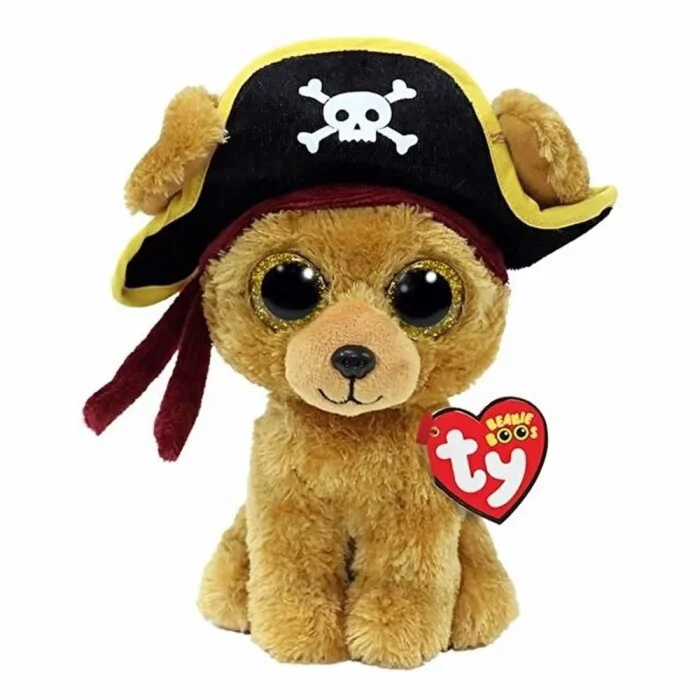  Ty Beanie Boos Peluş Korsan Köpek Rowan 15 cm