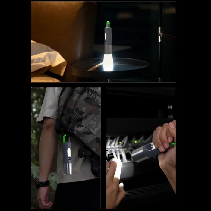 BUĞZ Type-c Girişli 750 Lümen Şarjlı Kamp Lambası  Wt-298