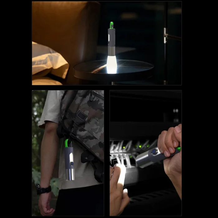 BUĞZ Type-c Girişli 750 Lümen Şarjlı Kamp Lambası  Wt-298 - Lisinya