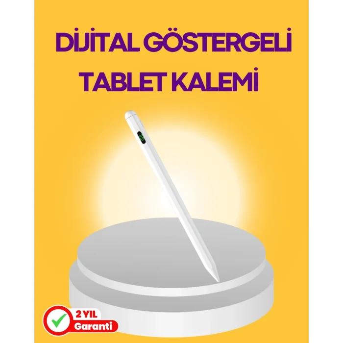 BUĞZ Type-C Şarjlı iPad Stylus Pen 10 Saat Dayanıklı Hassas Dokunmatik Kalem