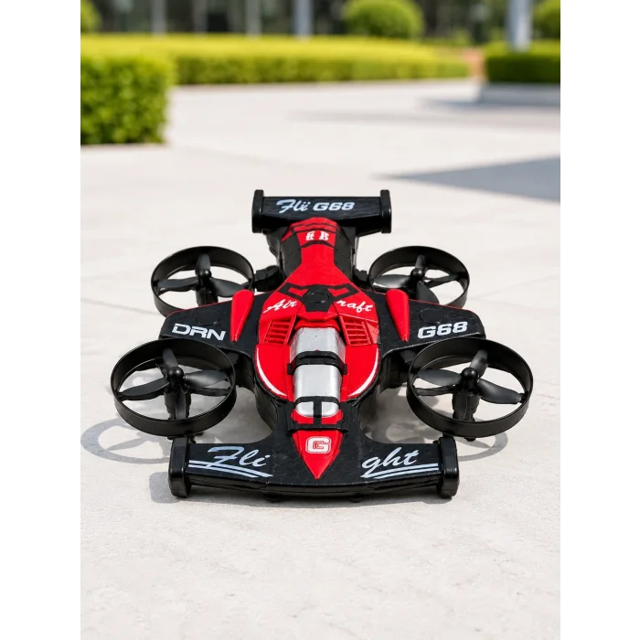 BUĞZ Uçan Araba Drone 4 Korumalı Pervaneli 360° Akrobatik Hareket Uzaktan Kumandalı