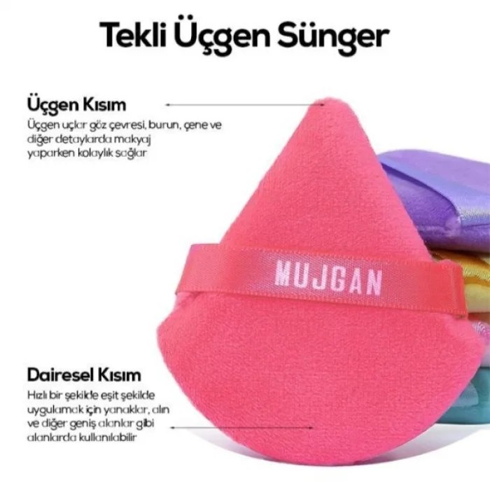 BUĞZ Üçgen Makyaj Süngeri Puf