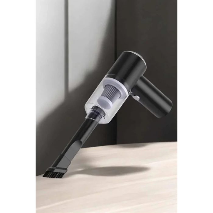  Üflemeli Güçlü Vakumlu Ev Ofis Araç Süpürgesi El Süpürgesi Şarjlı