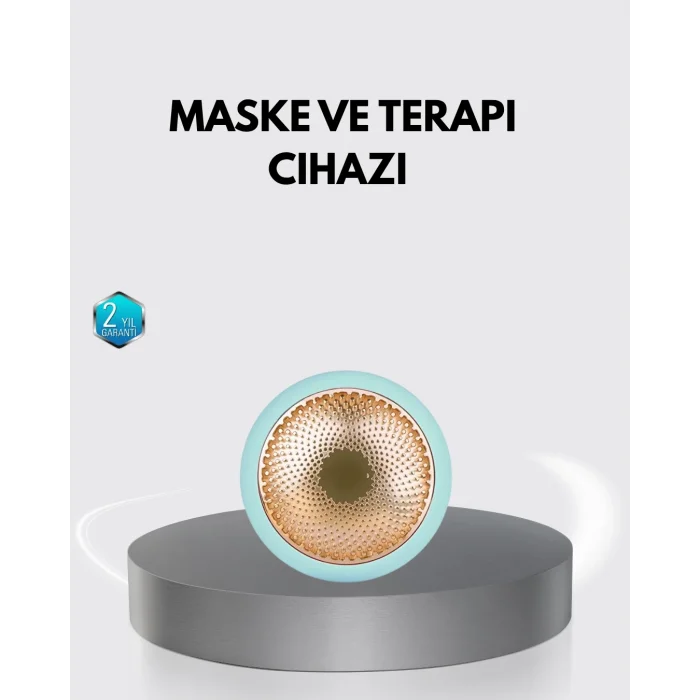 BUĞZ UFO Mini Akıllı Maske Cihazı – 90 Saniyede Işıltılı Cilt, Termoterapi ve LED Işık Bakımı