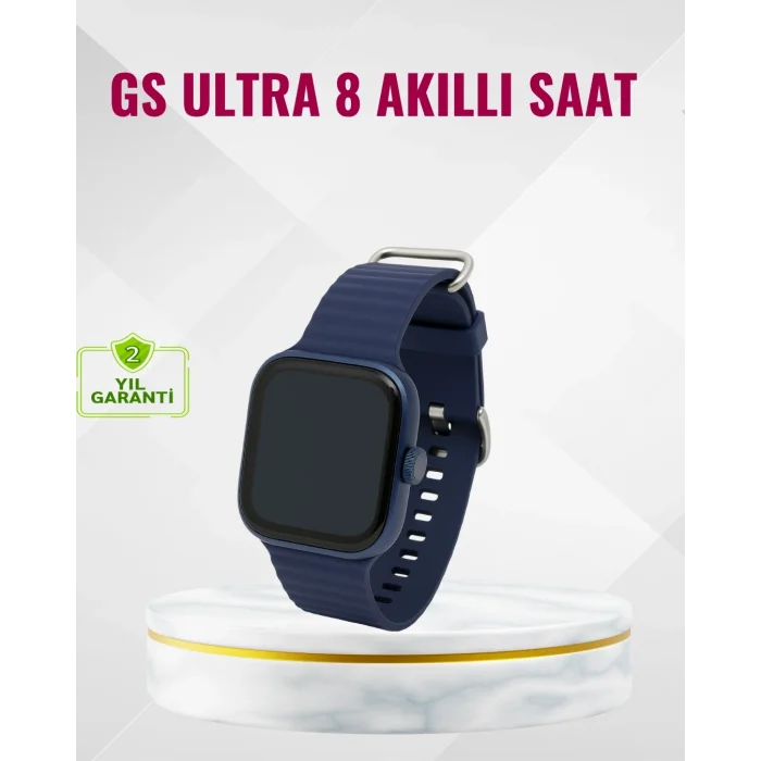 BUĞZ Ultra Akıllı Saat 2.05 İnç Büyük Ekran Bluetooth Aramalı IP67