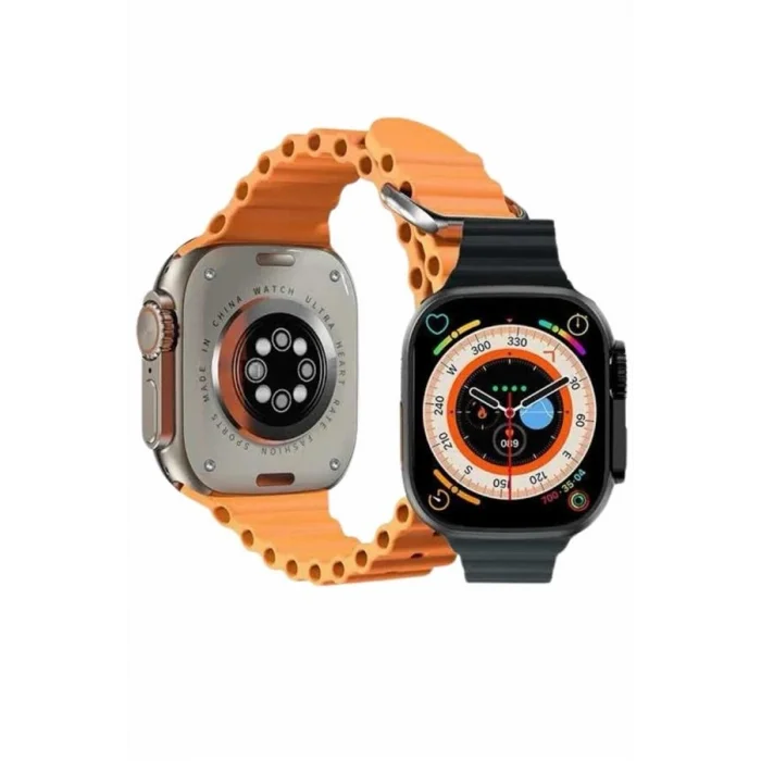 BUĞZ Ultra Akıllı Saat 49 Mm Çift Kordonlu Arama Cevaplama Bluetooth Bağlantılı