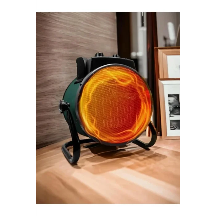 BUĞZ Ultra Güçlü 3000 Watt Taşınabilir Elektrikli Portatif Isıtıcı Soba Sıcak Hava Üfleyen Fan Radyatör - Lisinya