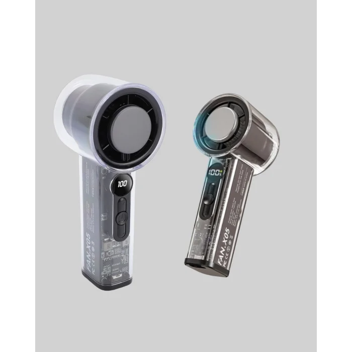  Ultra Sessiz USB Şarjlı Fan | Taşınabilir ve Hafif Tasarım