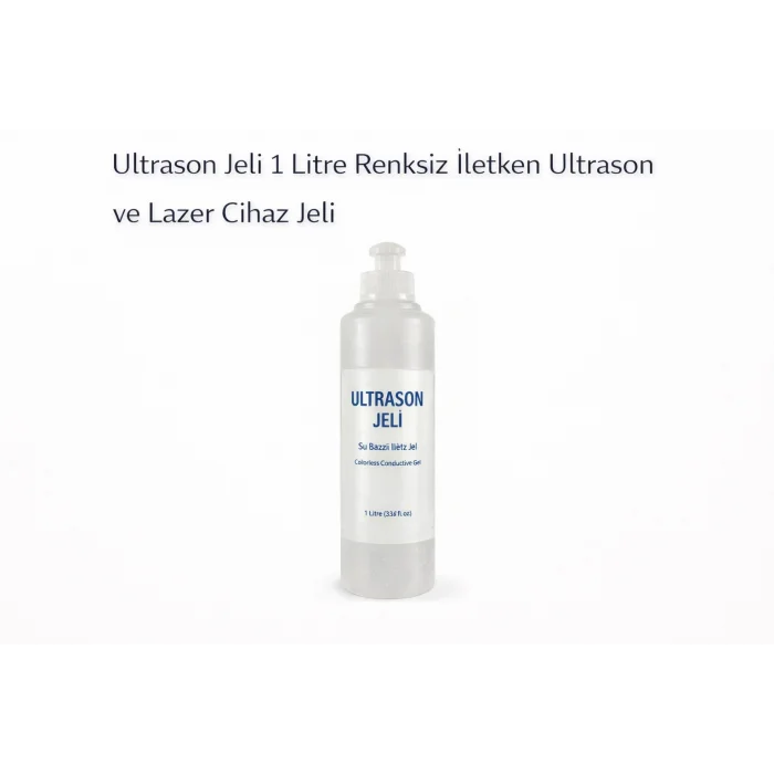 BUĞZ Ultrason Jeli 1 Litre Renksiz İletken Ultrason ve Lazer Cihaz Jeli 1 ADET