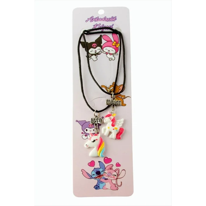 BUĞZ Unicorn Arkadaşlık Kolyeleri (Çift Kolye)
