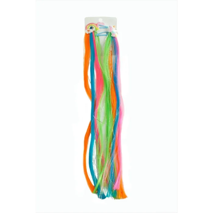BUĞZ Unicorn Gökkuşağı Renkli Çıtçıtlı Saç Aksesuarı 2 Adet