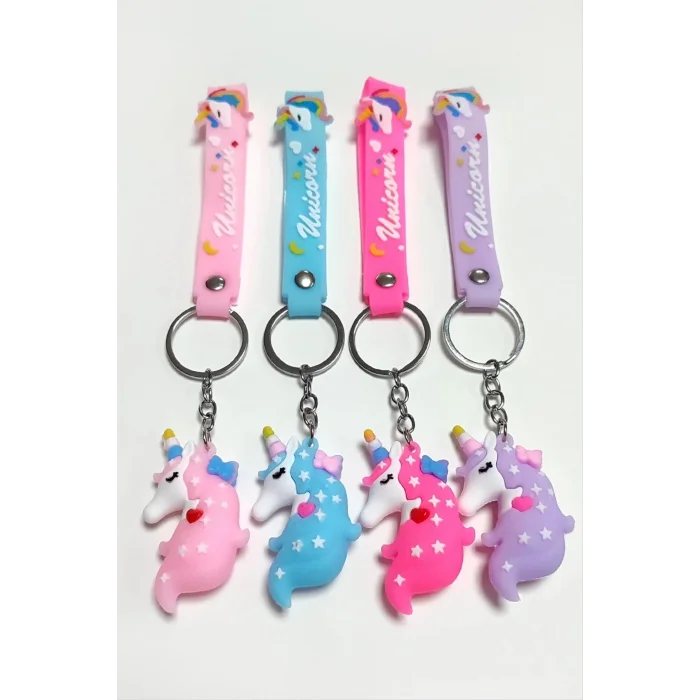  Unicrn Silikon Anahtarlık