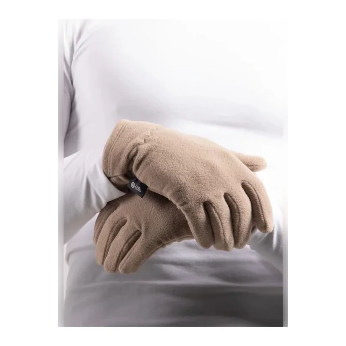 OIL COMPANY BUĞZ Unisex Rüzgar Geçirmez  Siyah POLAR  Kışlık ELDİVEN