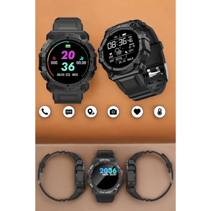  Unisex Tasarımıyla Klasik ve Spor Kombinlere Uygun Akıllı Saat