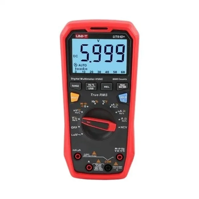 BUĞZ Unit-t True Rms Dijital Ölçü Aleti / Ut 61d+