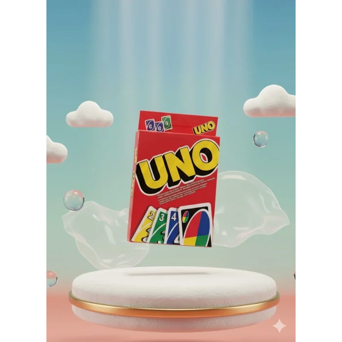 BUĞZ UNO Uno Kartlar, Renk ve Sayı Eşleştirmeli Klasik Kart Oyunu, Mattel Games