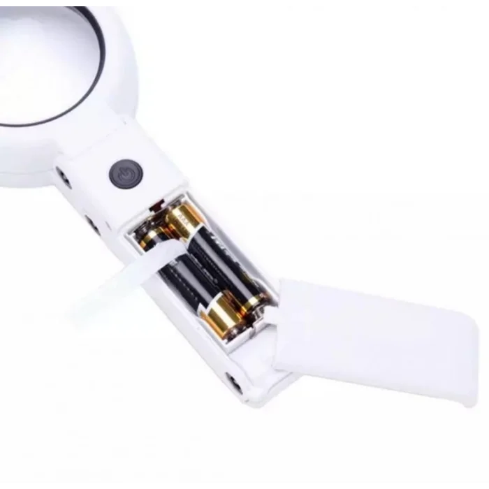 BUĞZ Usb Şarj Edilebilir Katlanabilir 3.510x Büyüteç 8 Ledli Masa Ve Eliçin  Taşınabilir Büyüteç Fs90rc - BUĞZ