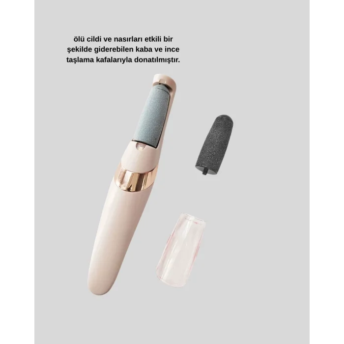 BUĞZ USB Şarjlı Ayak Törpüsü Nasır Temizleyici Elektrikli