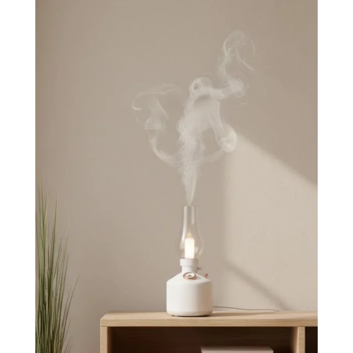 BUĞZ USB Şarjlı Gaz Lambası Modeli Nano Mist Aromaterapi Nemlendirici 280 ml