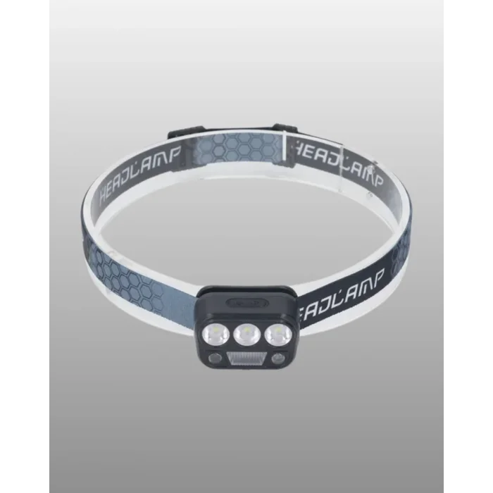 BUĞZ USB Şarjlı LED Kafa Lambası 300 Lümen Güç Göstergeli