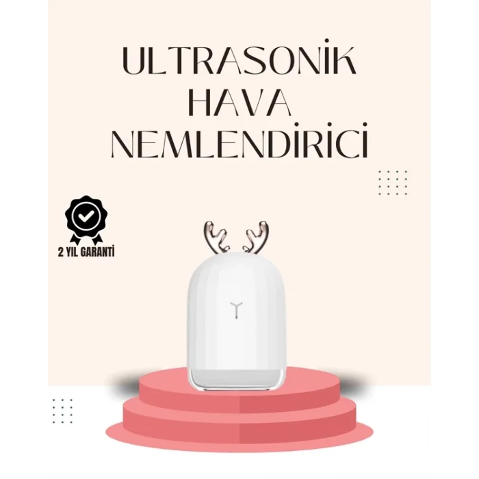  USB Şarjlı Mini USB Nemlendirici LED Işıklı Masaüstü Cihaz