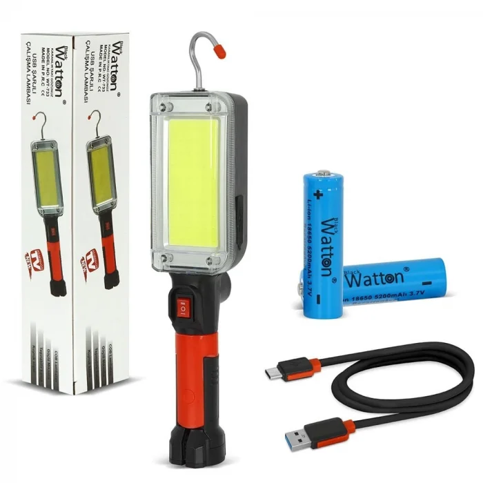 BUĞZ Usb Şarjlı Oto Tamirci Çalışma Lambası Wt-733