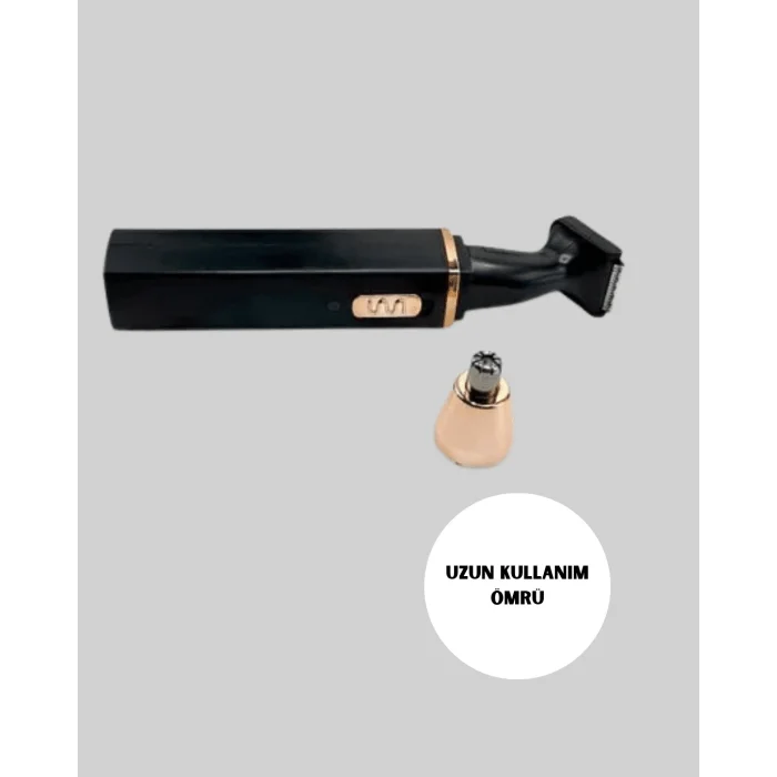 BUĞZ USB Şarjlı Sessiz Burun ve Kulak Kılı Temizleme Cihazı - Lisinya