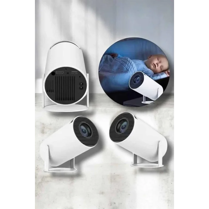 BUĞZ USB ve Kablosuz Bağlantı Özellikli 5000 Saat Ampul Ömürlü Projeksiyon - Lisinya