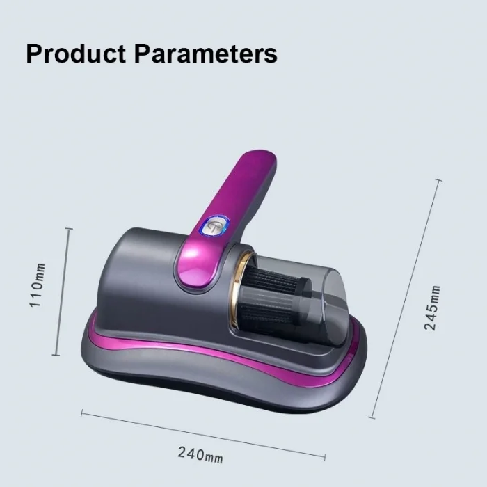 BUĞZ Uv Işık Teknolojili Güçlü Motorlu Yatak Temizleme Cihazı - %99,9 Akar Giderme Özelliği İle