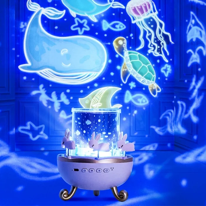  Uyku Arkadaşı Galaksi Çok Figürlü Projektör Gece Lambası