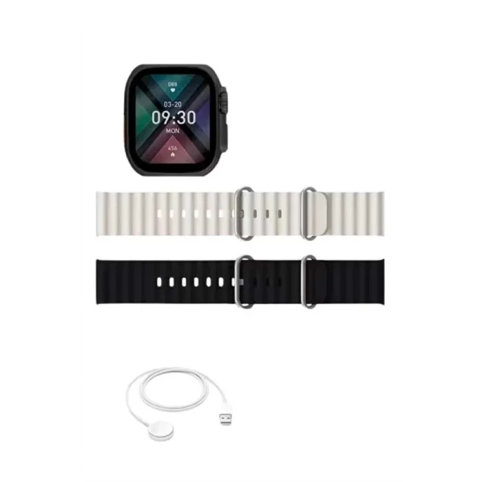  Uyku ve Sağlık Takibi Yapabilen GPS Uyumlu Plastik Kordonlu Akıllı Saat